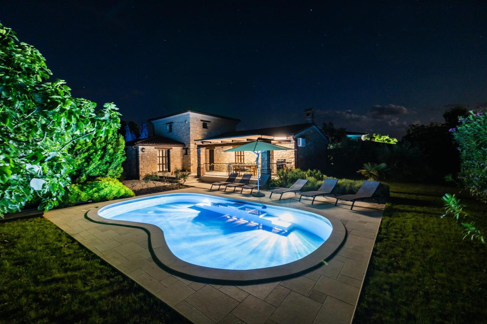 Villa Jurinea In Istrien Mit Pool Barat  ภายนอก รูปภาพ