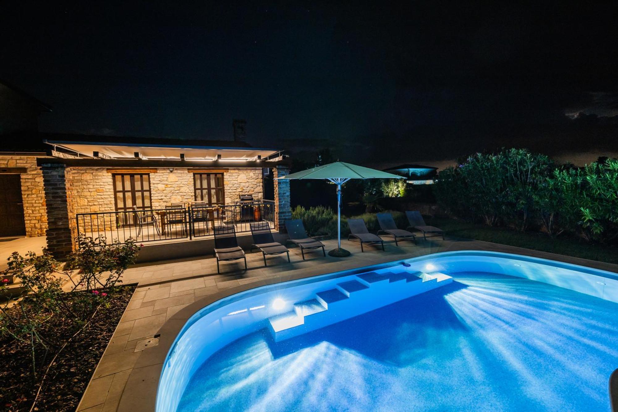 Villa Jurinea In Istrien Mit Pool Barat  ภายนอก รูปภาพ